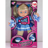 talking cheerleader doll