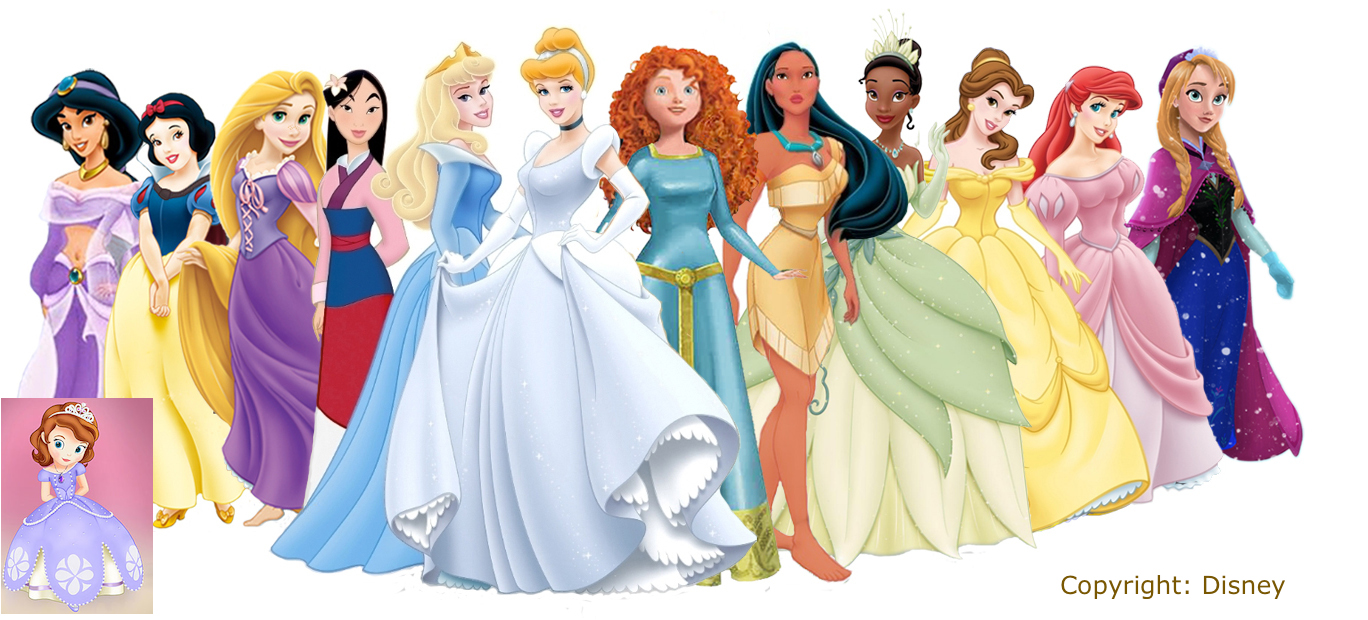 Disney Princesses Past And Present