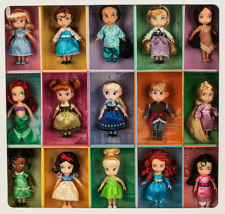 Disney animators collection shop set