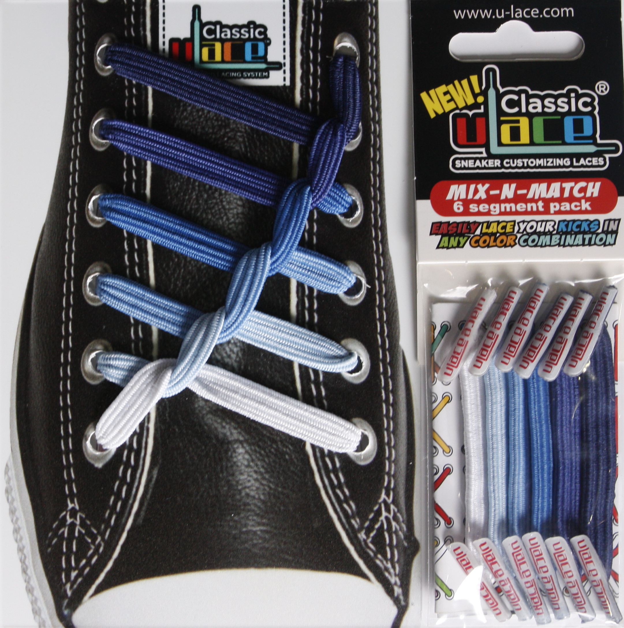 U-Lace No-Tie Sneaker Laces | Family 