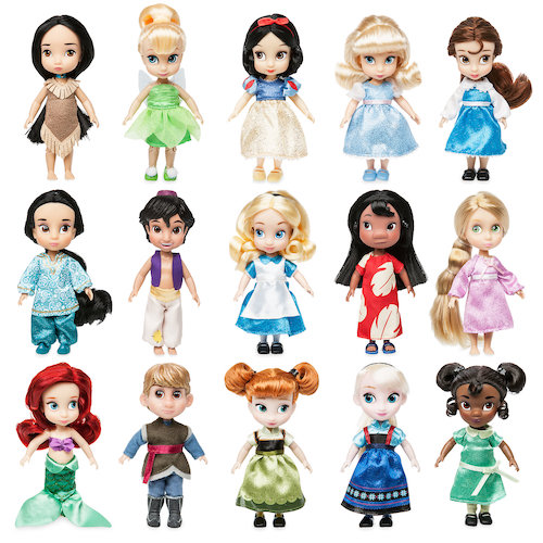 Toys Disney Animators Collection Mini Doll T Set 5 By Disney Dolls