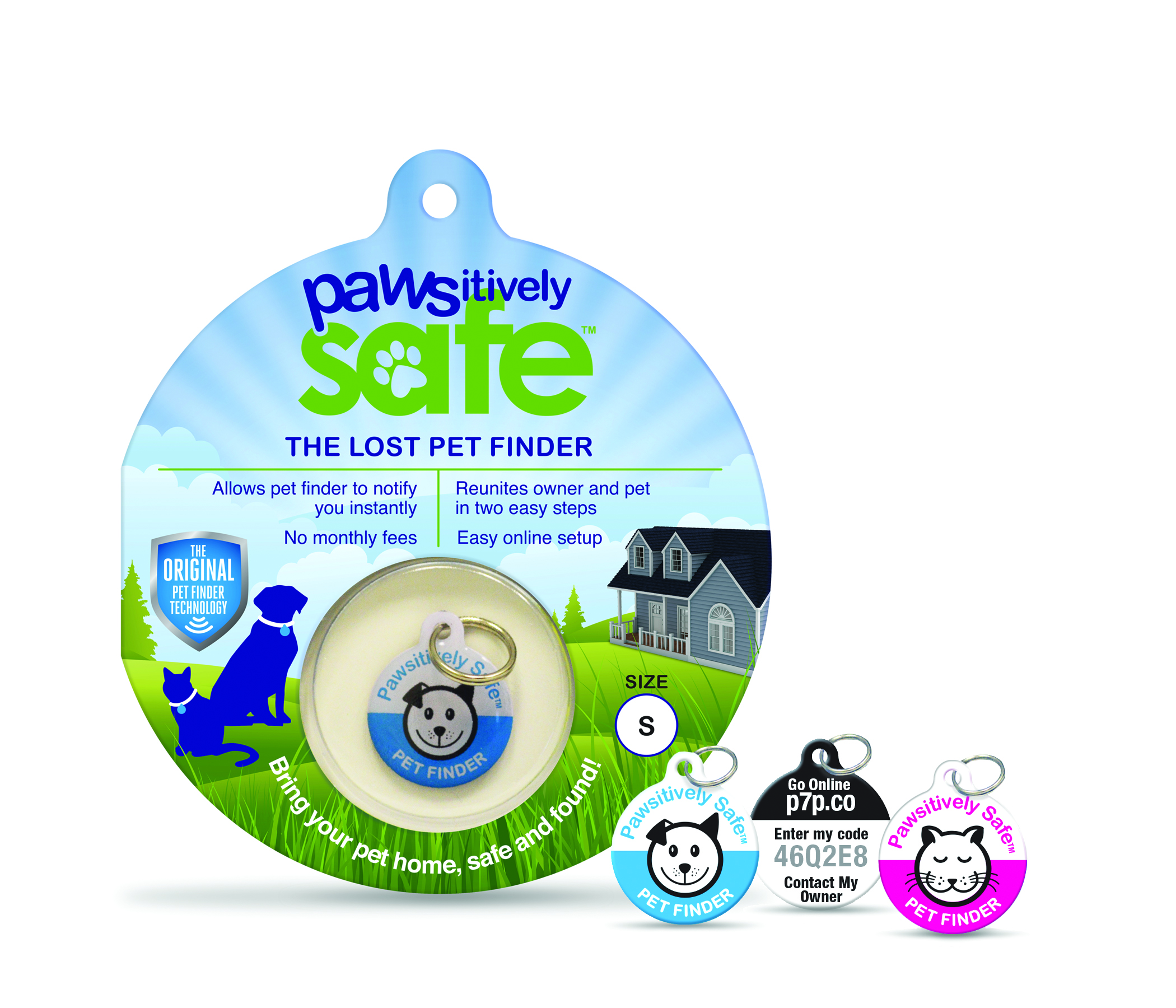 Pawsitively Safe Pet Finder Tag | Family Choice Awards