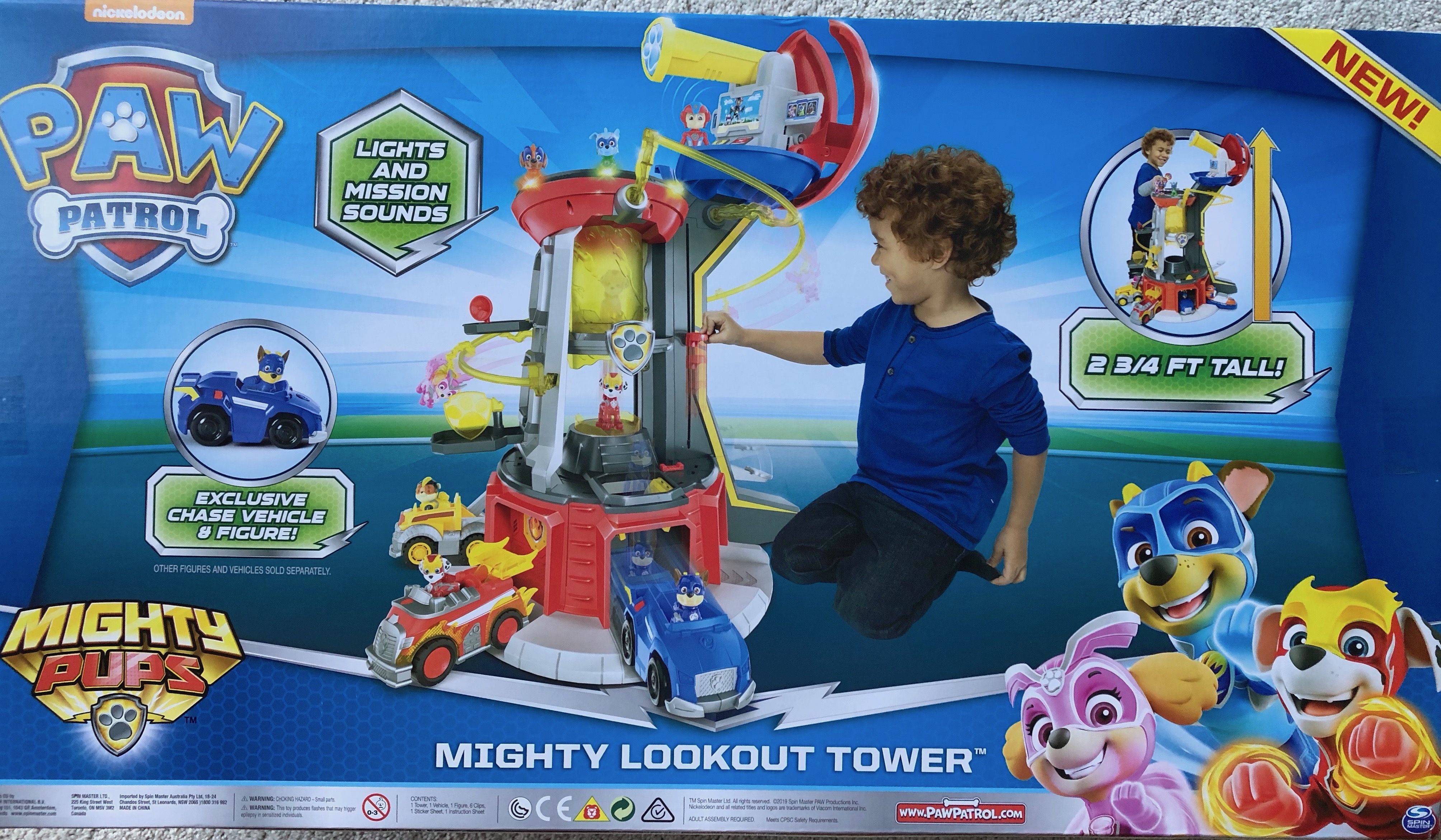 paw patrol small lookout tower