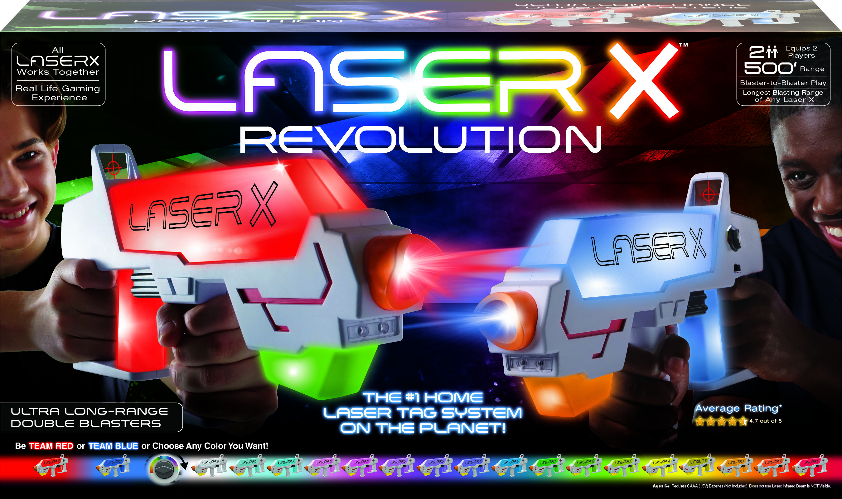 LASER X REVOLUTION ULTRA LONG-RANGE BLASTERS