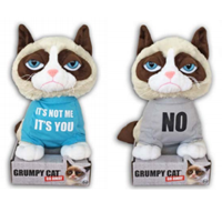 Grumpy Cat 10” Plush Assortment | Family Choice Awards