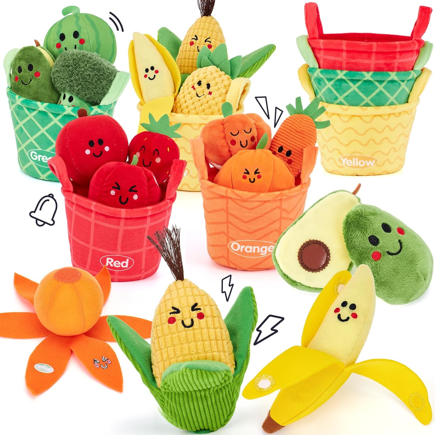hahaland Fruit and Vegetable Sorting Toys | Family Choice Awards